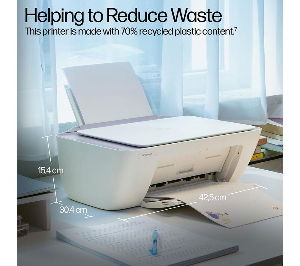 HP DeskJet 2922 All-in-One Wireless Inkjet Printer | Scan & Copy | 3 Months Free Instant Ink image number 10 of 20