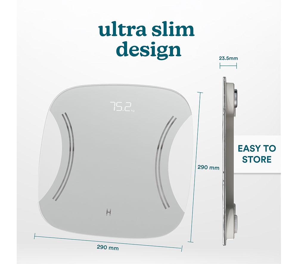 HOMEDICS Essentials Body Weight Scales - Silver image number 6 of 31