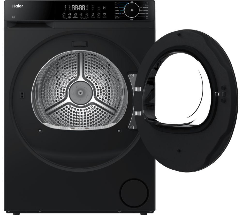 HAIER X Series 5 HD100-D357BU1-UK WiFi-enabled 10 kg Heat Pump Tumble Dryer - Black image number 2 of 13