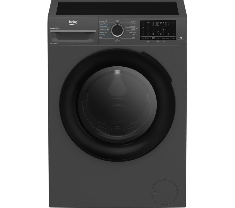 BEKO Pro EnergySpin BM3DT68342A 8 kg Washer Dryer – Anthracite, Black