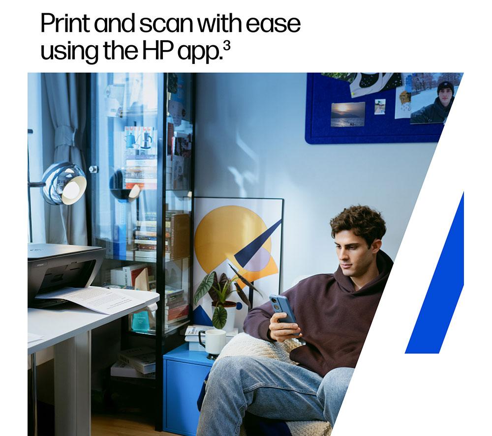 HP DeskJet 2910 All-in-One Wireless Inkjet Printer | Scan & Copy | 3 Months Free Instant Ink image number 9 of 20