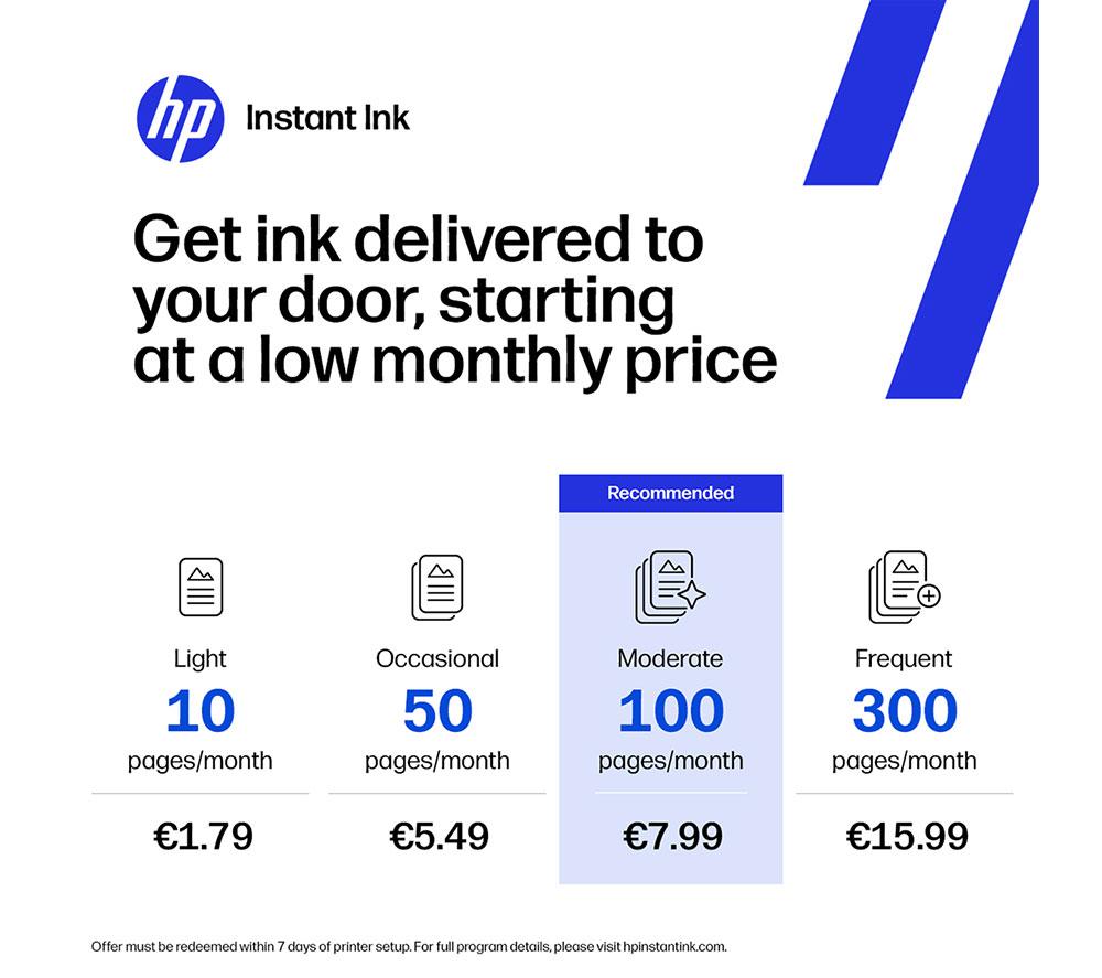 HP DeskJet 2910 All-in-One Wireless Inkjet Printer | Scan & Copy | 3 Months Free Instant Ink image number 5 of 18