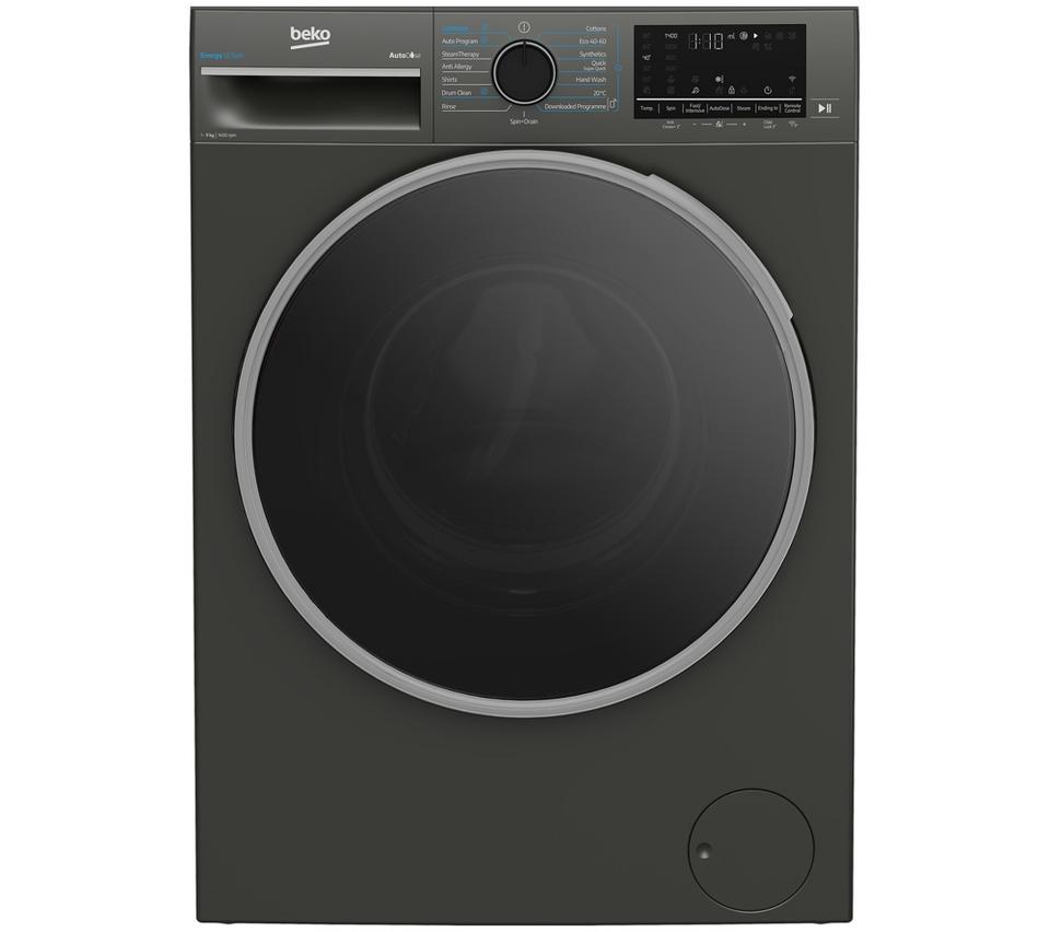 BEKO Pro EnergySpin B5W5941BDG 9 kg 1400 Spin Washing Machine – Graphite