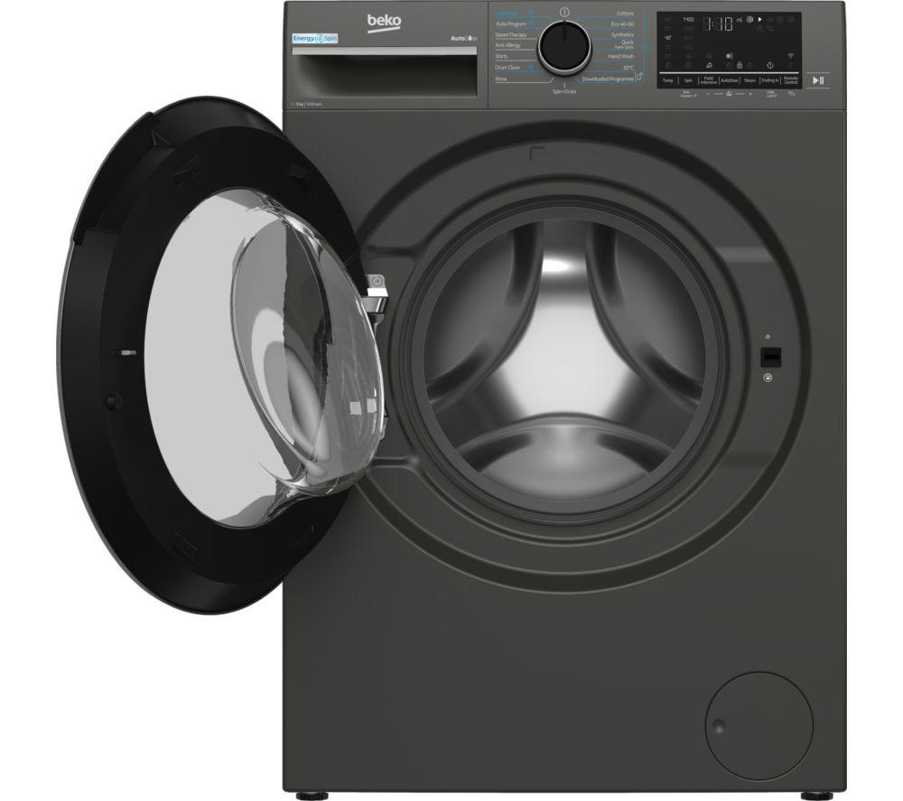 BEKO Pro EnergySpin B5W5941BDG 9 kg 1400 Spin Washing Machine &ndash; Graphite image number 2 of 6
