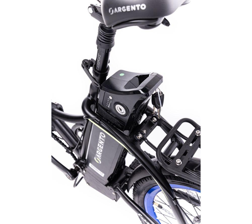 ARGENTO Piuma Electric Folding Bike - Blue image number 6 of 12