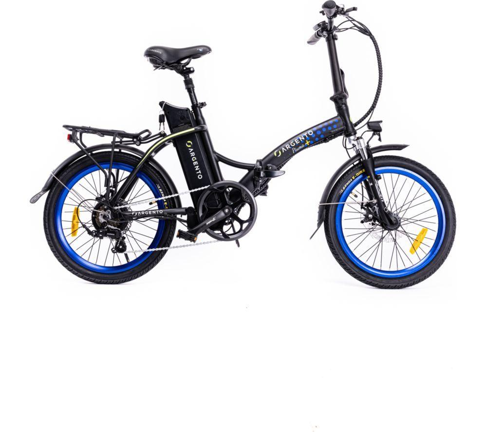 ARGENTO Piuma Electric Folding Bike - Blue image number 7 of 12