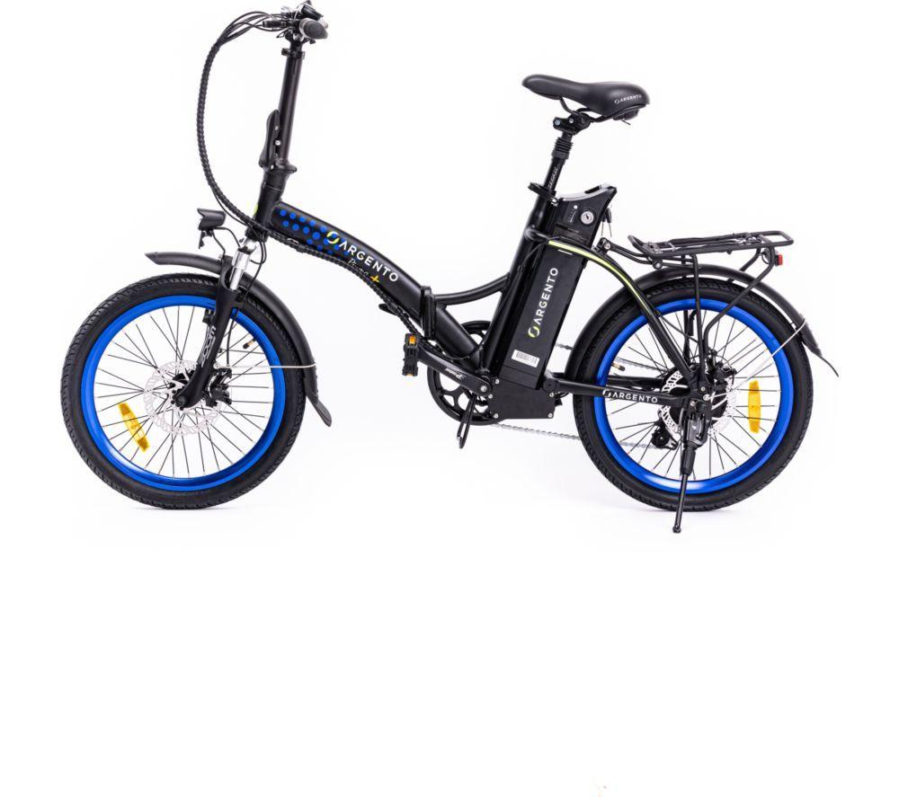 ARGENTO Piuma Electric Folding Bike - Blue image number 10 of 12