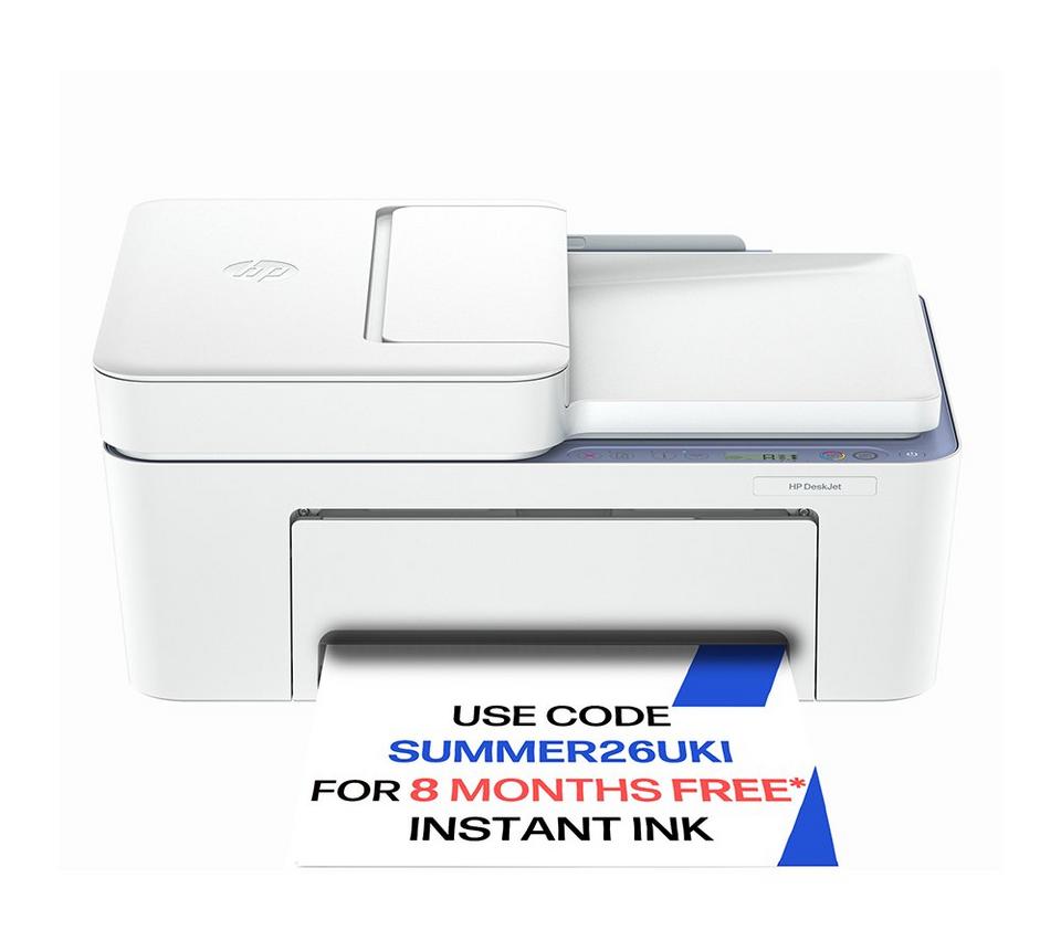 HP DeskJet 4322 All-in-One Wireless Inkjet Printer & 5 Months Free Instant Ink