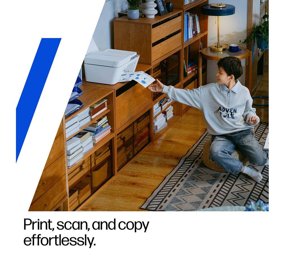 HP DeskJet 4322 All-in-One Wireless Inkjet Printer | Scan & Copy | 5 Months Free Instant Ink image number 11 of 23