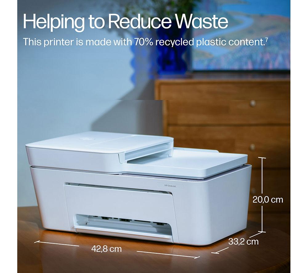 HP DeskJet 4322 All-in-One Wireless Inkjet Printer | Scan & Copy | 5 Months Free Instant Ink image number 14 of 23