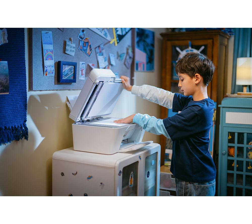 HP DeskJet 4322 All-in-One Wireless Inkjet Printer | Scan & Copy | 5 Months Free Instant Ink image number 23 of 23