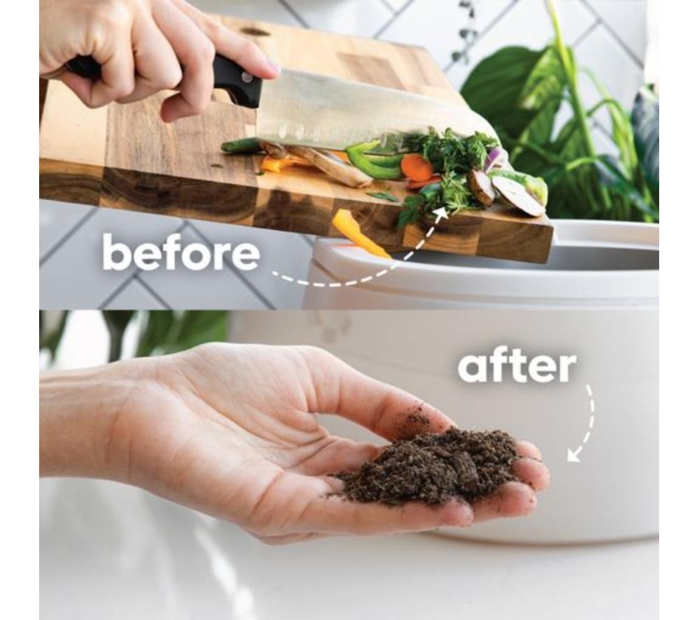 LOMI Smart Waste Kitchen Composter - White image number 2 of 13