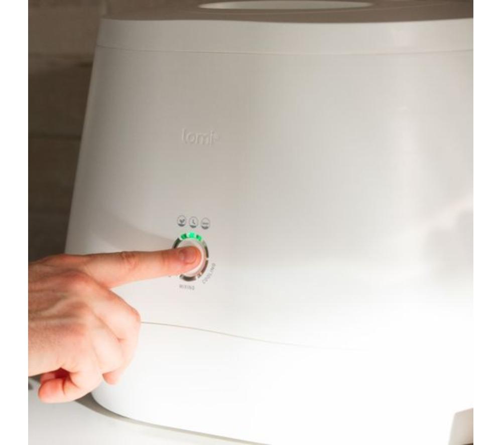 LOMI Smart Waste Kitchen Composter - White image number 10 of 13