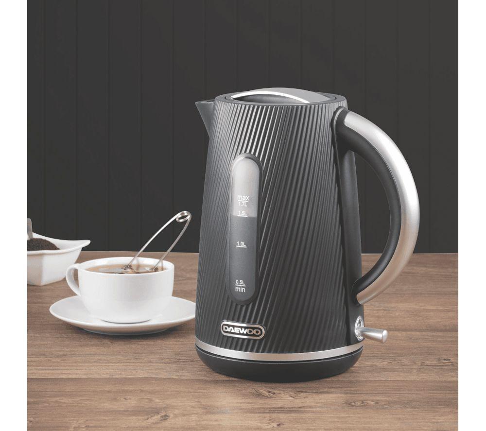 DAEWOO Cascade SDA2911GE Jug Kettle and 2-Slice Toaster Bundle - Black image number 4 of 7