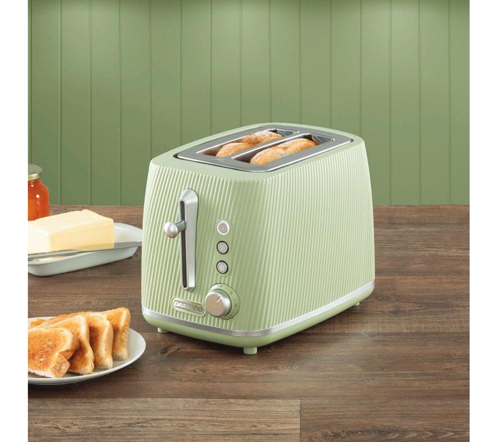 DAEWOO Cascade SDA2911GE Jug Kettle and 2-Slice Toaster Bundle - Green image number 4 of 8