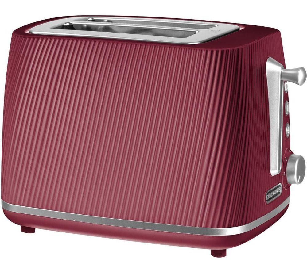 DAEWOO Cascade SDA2911GE Jug Kettle and 2-Slice Toaster Bundle - Ruby Red image number 2 of 8