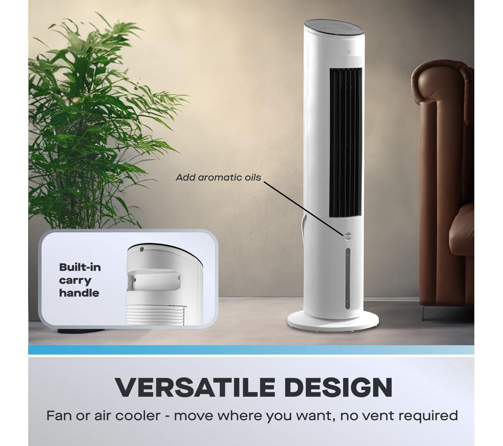 DAEWOO COL1651GE 3-in-1 Air Cooler & Humidifier Tower Fan - White image number 4 of 7