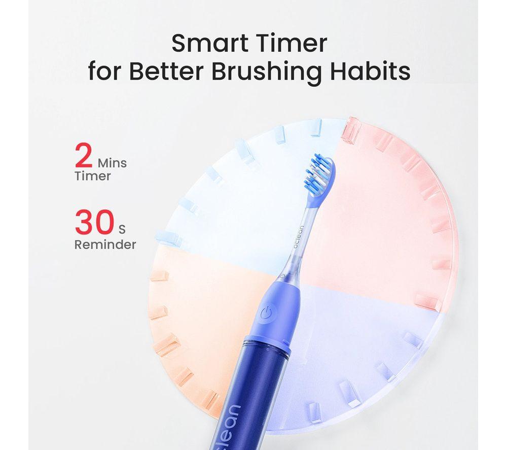 OCLEAN Ease Electric Toothbrush - Blue image number 4 of 7