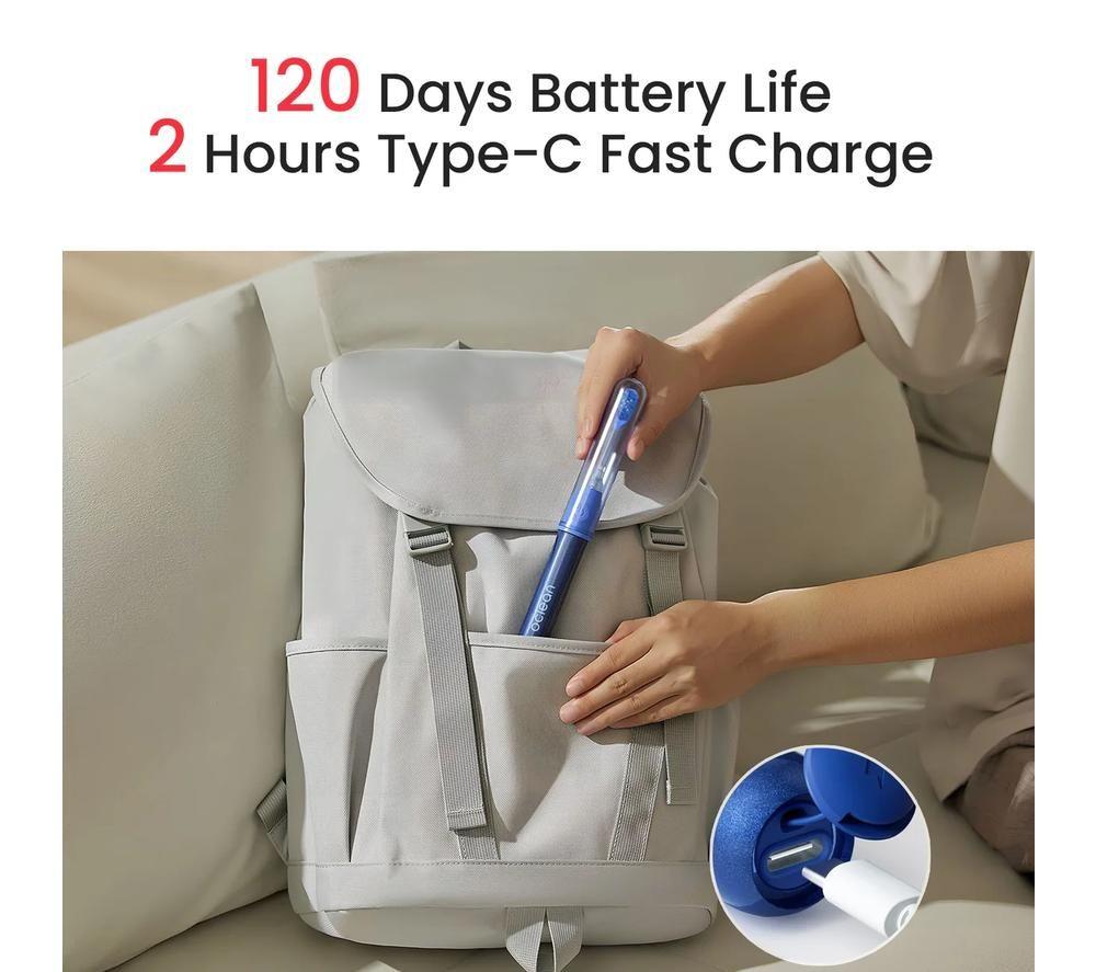 OCLEAN Ease Electric Toothbrush - Blue image number 7 of 7