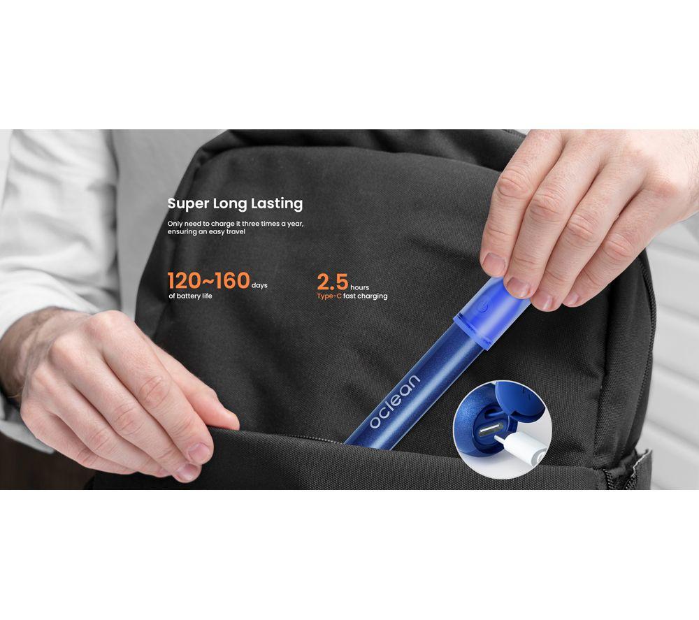 OCLEAN Ease Electric Toothbrush - Orange image number 2 of 3
