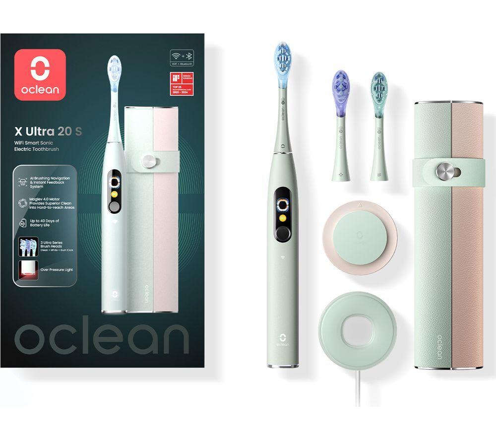 Oclean X Ultra 20 Electric Toothbrush - Green, Green