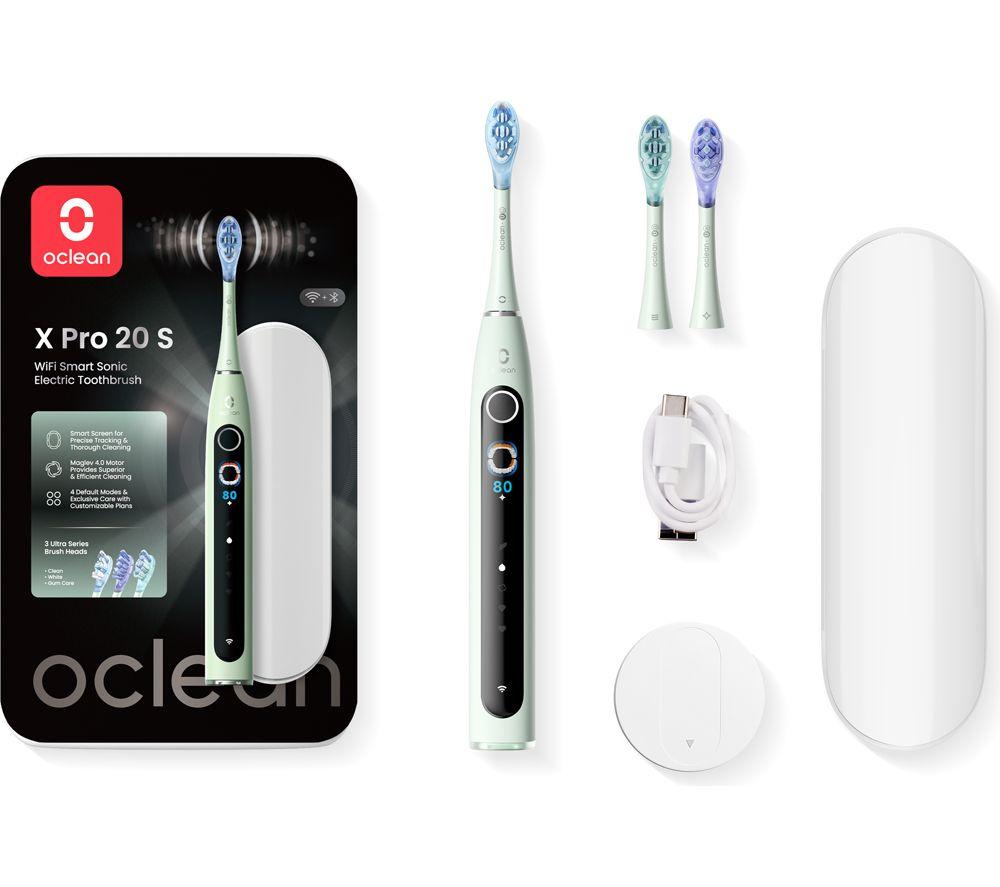Oclean X Pro 20 Electric Toothbrush - Green, Green