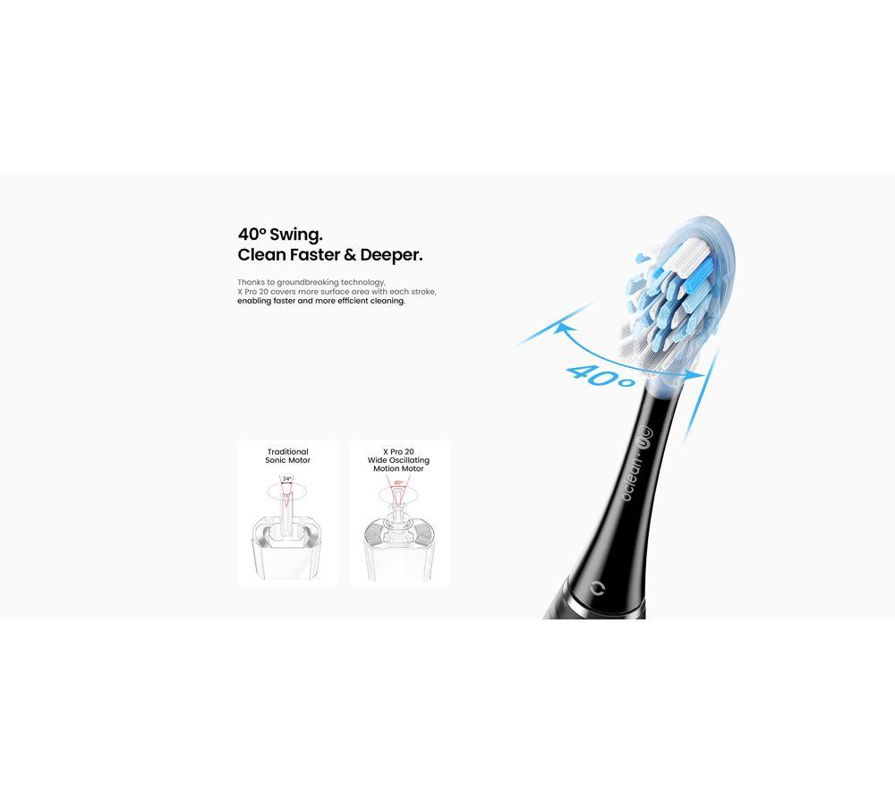 OCLEAN X Pro 20 Electric Toothbrush - Green image number 3 of 14