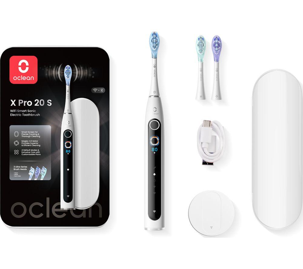 Oclean X Pro 20 Electric Toothbrush - White, White