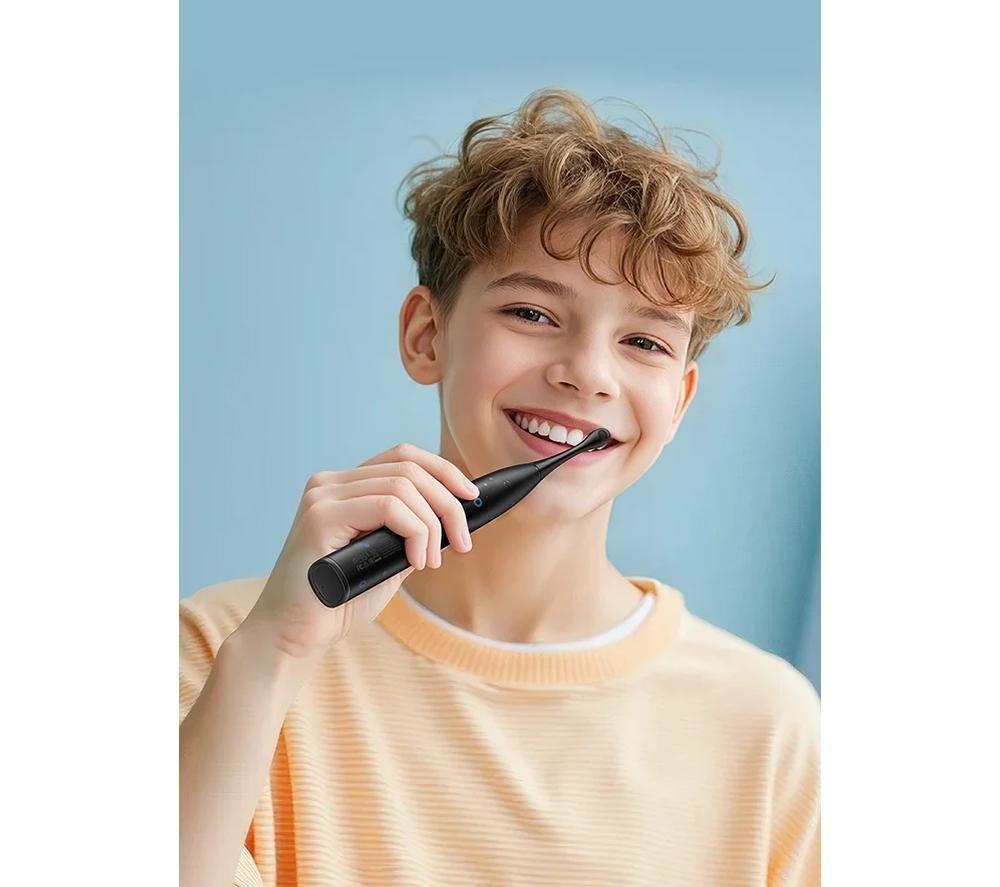 OCLEAN X Kids Electric Toothbrush - Black image number 2 of 2
