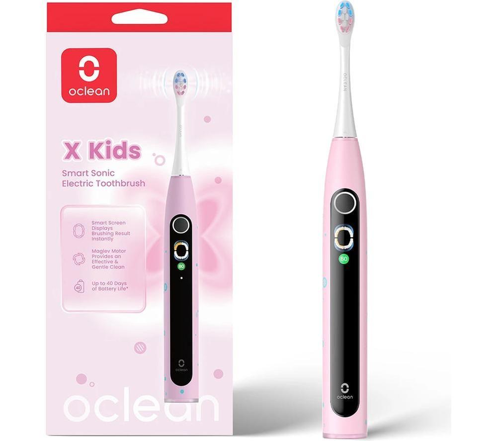 Oclean X Kids Electric Toothbrush - Pink - Kids - Image 2