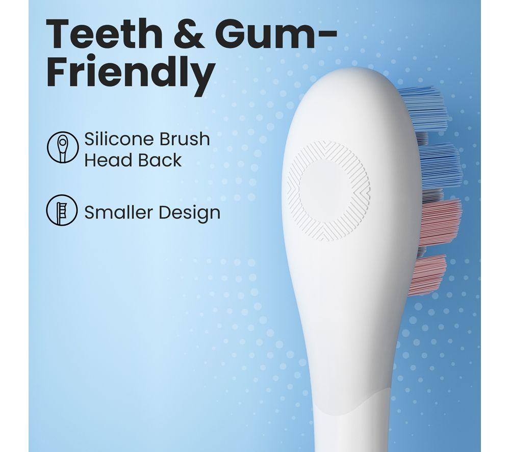 OCLEAN P3K8 Replacement Kids Brush Heads - Pack of 6, Black image number 6 of 7
