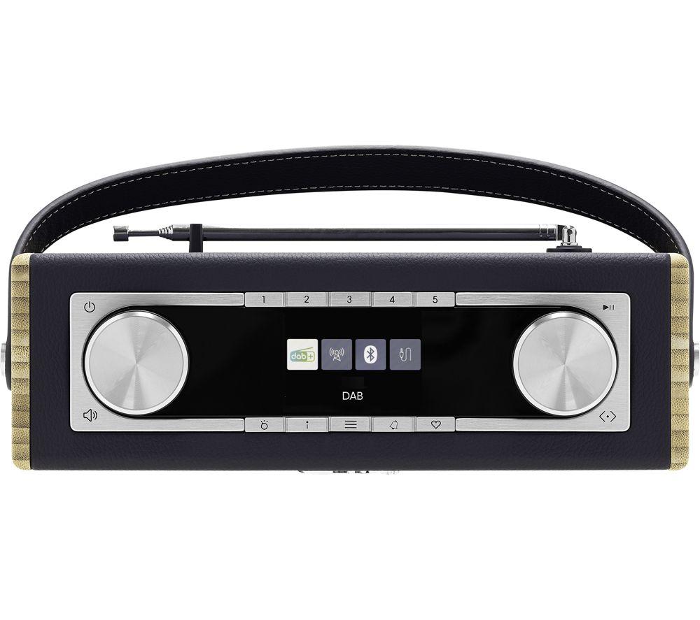 ROBERTS Rambler Classic Portable DAB+/FM Retro Bluetooth Radio - Blue image number 4 of 5
