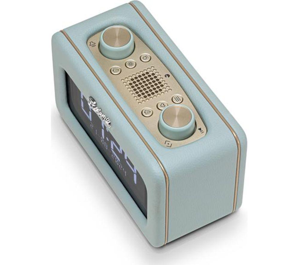 ROBERTS Revival Rest DAB+/FM Bluetooth Retro Clock Radio - Duck Egg image number 5 of 6
