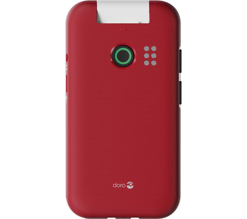 DORO Leva E30 - 128 MB, Red & White image number 2 of 4