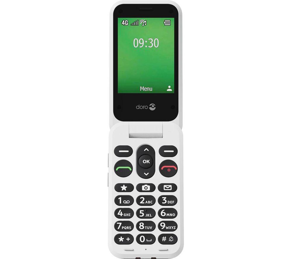 DORO Leva E30 - 128 MB, Red & White image number 3 of 4