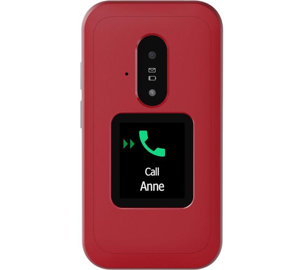 DORO Leva E30 - 128 MB, Red & White image number 4 of 4