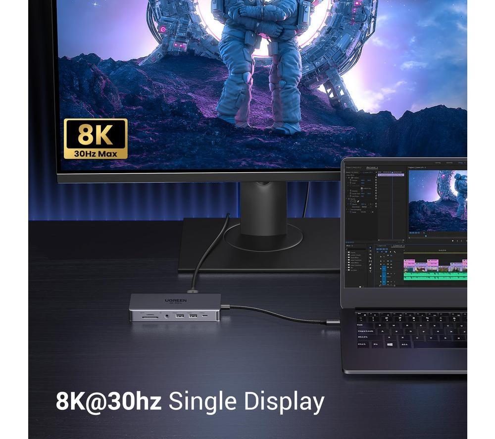 UGREEN Revodok Pro 211 100 W 11-Port USB Type-C Docking Station image number 2 of 3
