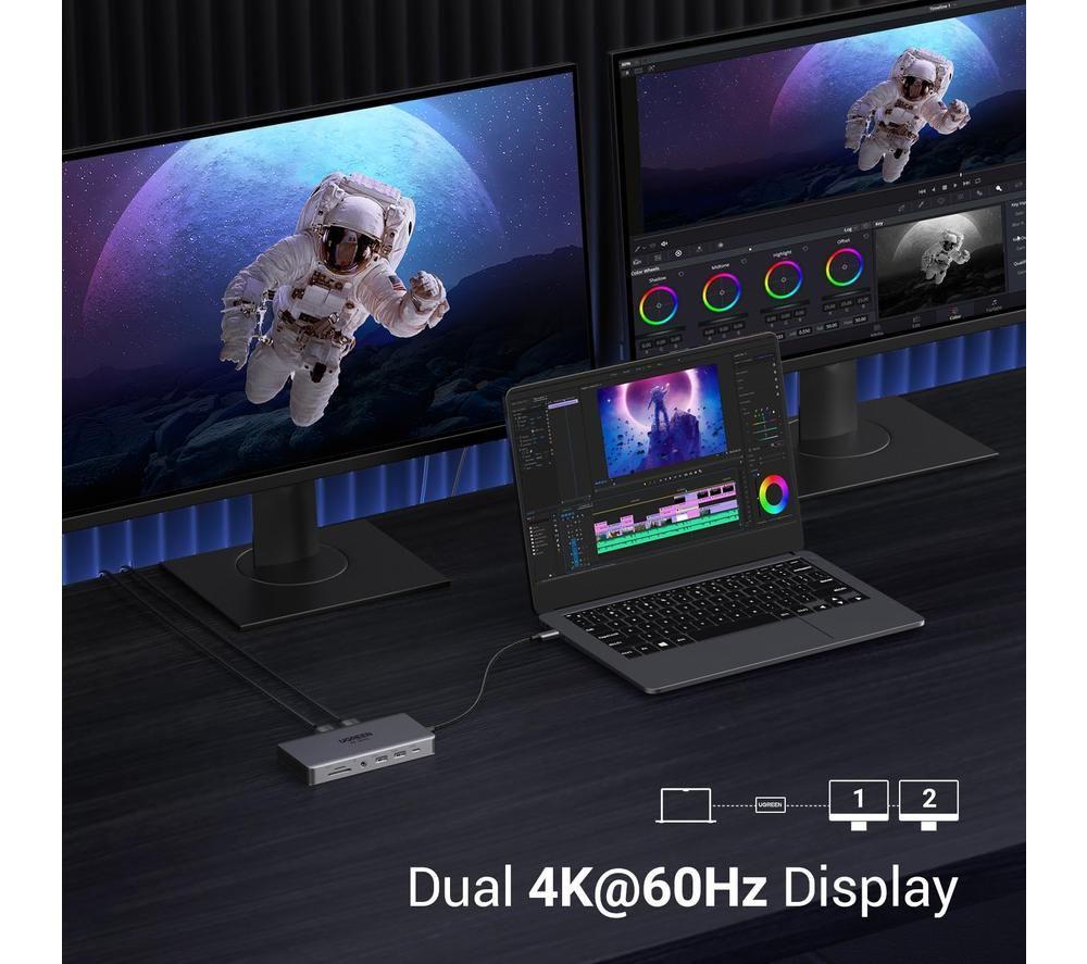 UGREEN Revodok Pro 211 100 W 11-Port USB Type-C Docking Station image number 3 of 3