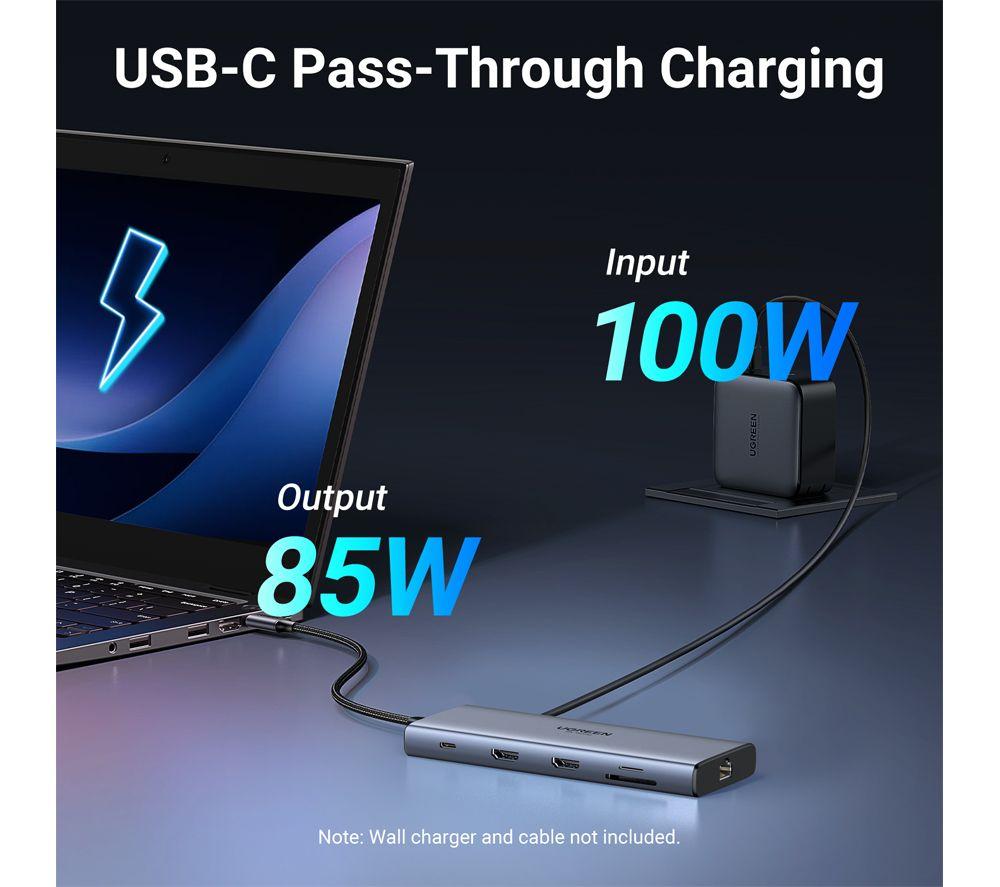 UGREEN Revodok Pro 100 W 10-Port USB Type-C Docking Station image number 8 of 8
