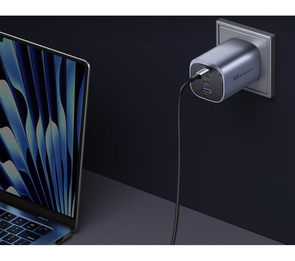 UGREEN Nexode S 100 W 4-Port GaN Universal USB Charger image number 8 of 8