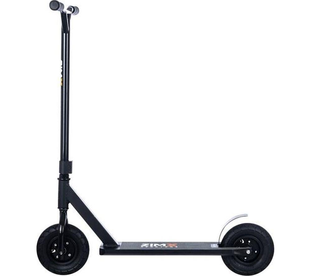 ZIMX ZX Track Kids Dirt Scooter - Matte Black image number 4 of 6