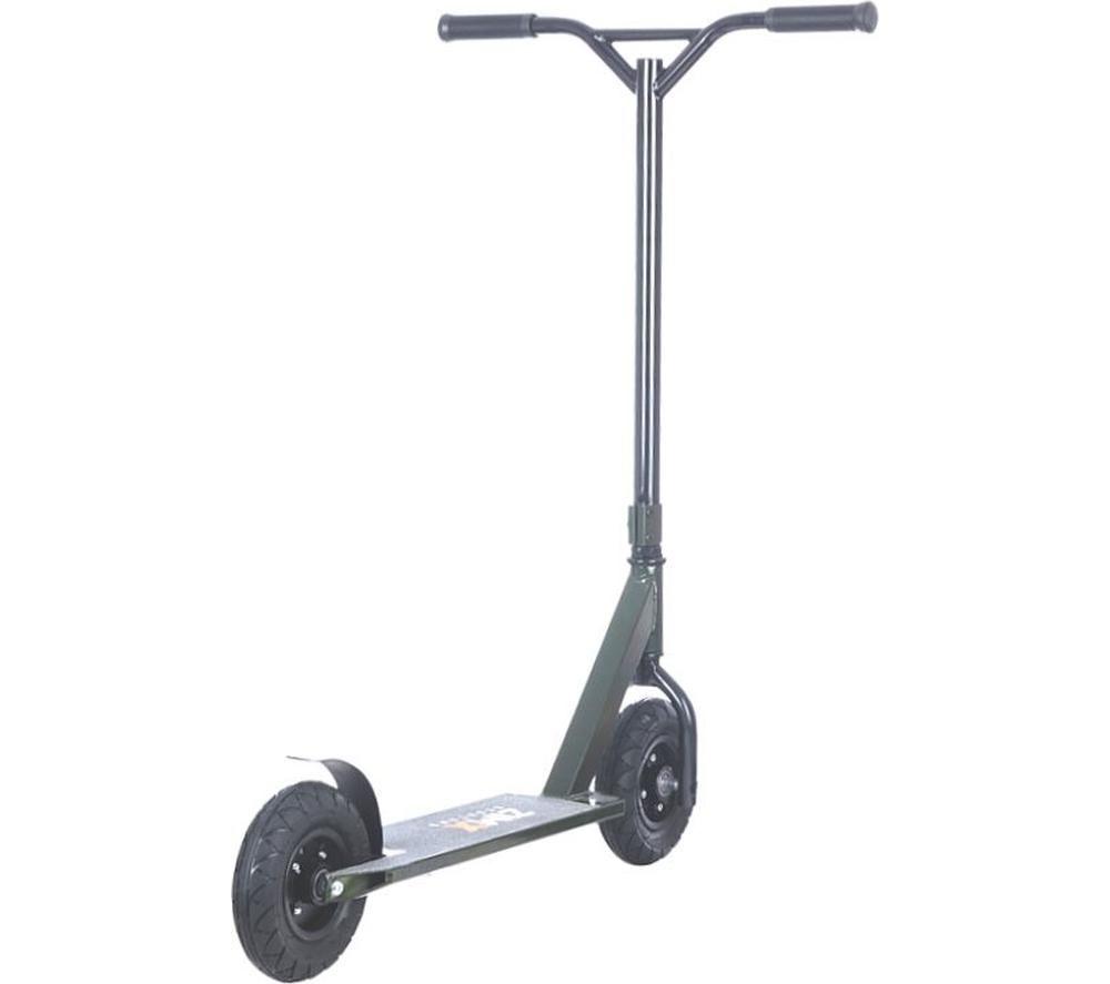 ZIMX ZX Track Kids Dirt Scooter - Dark Nato Green image number 3 of 6