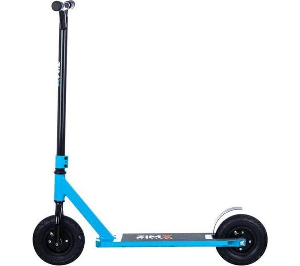 ZIMX ZX Track Kids Dirt Scooter - Sky Blue image number 5 of 6