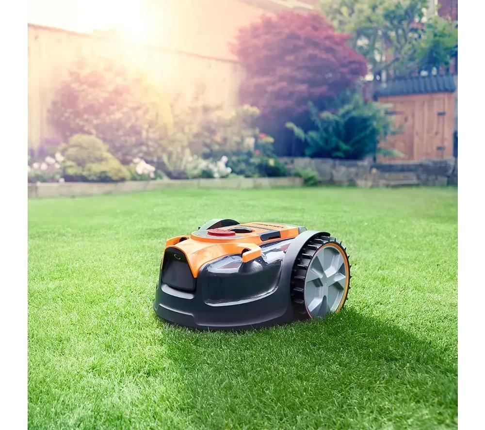 LAWNMASTER OcuMow 16 MX 24V VBRM16-01 Robotic Lawn Mower - Orange & Black image number 4 of 10
