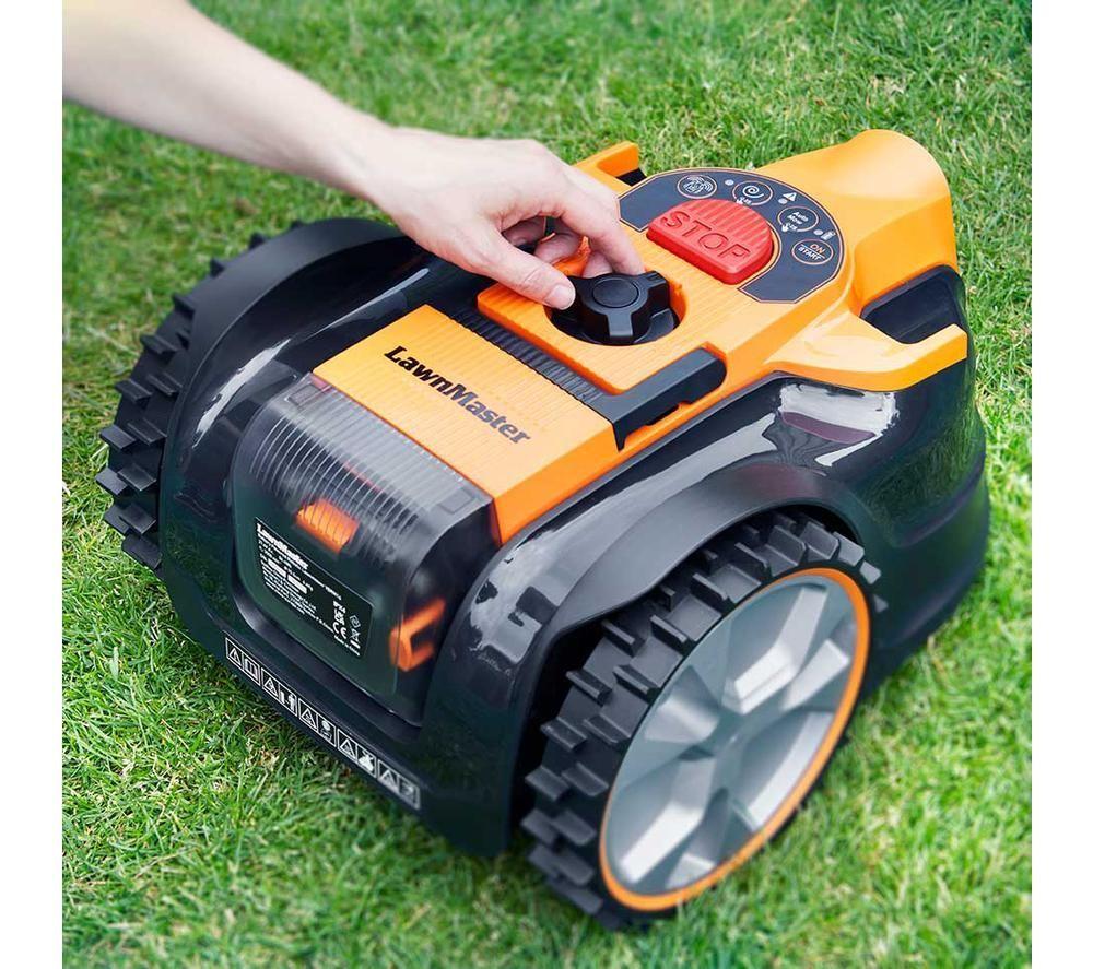 LAWNMASTER OcuMow 16 MX 24V VBRM16-01 Robotic Lawn Mower - Orange & Black image number 9 of 10