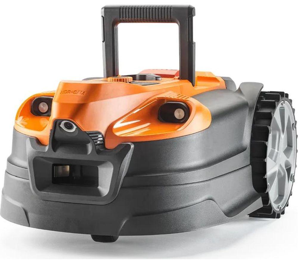 LAWNMASTER OcuMow 18 MX 24V VBRM18AMDR-01 Robotic Lawn Mower - Orange & Black image number 2 of 15