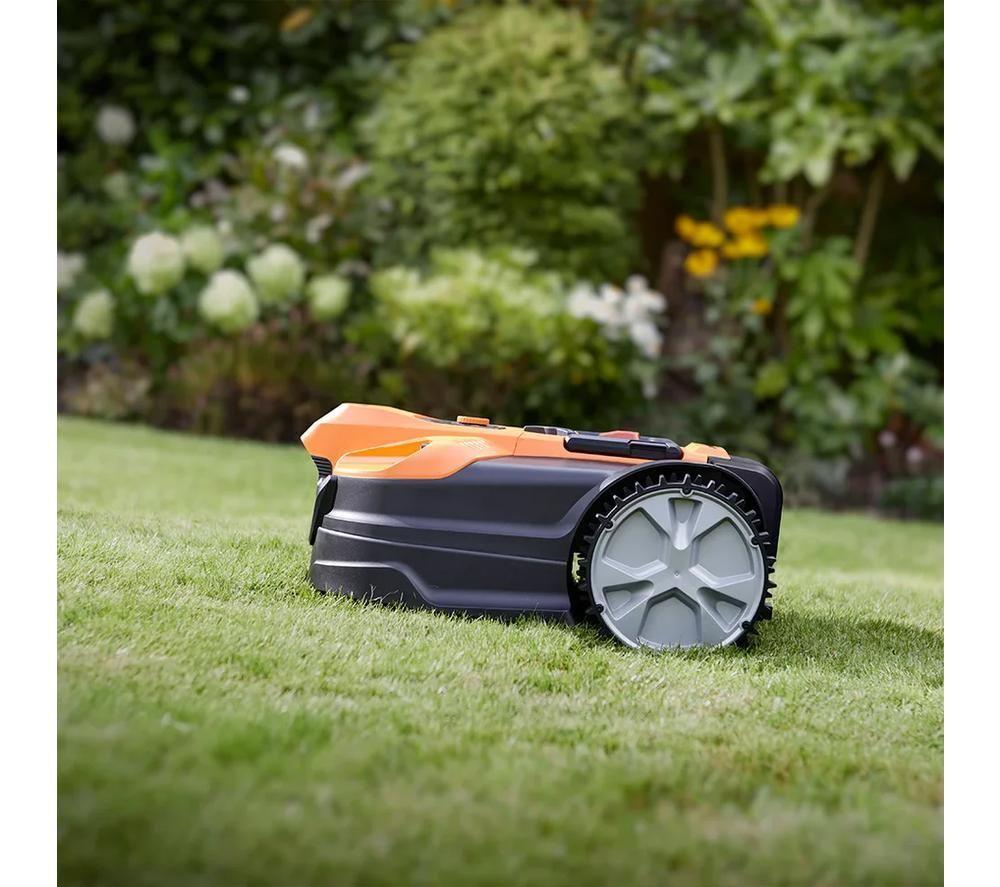 LAWNMASTER OcuMow 18 MX 24V VBRM18AMDR-01 Robotic Lawn Mower - Orange & Black image number 6 of 15