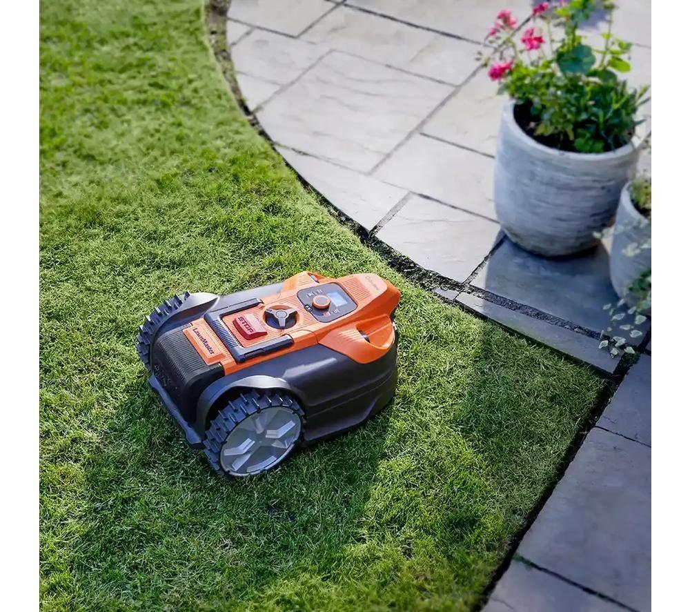 LAWNMASTER OcuMow 18 MX 24V VBRM18AMDR-01 Robotic Lawn Mower - Orange & Black image number 12 of 15