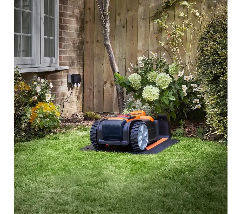 LAWNMASTER OcuMow 18 MX 24V VBRM18AMDR-01 Robotic Lawn Mower - Orange & Black image number 15 of 15