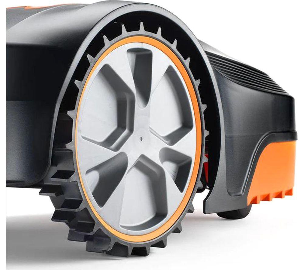 LAWNMASTER L10-01 Robotic Lawn Mower - Black & Orange image number 6 of 11